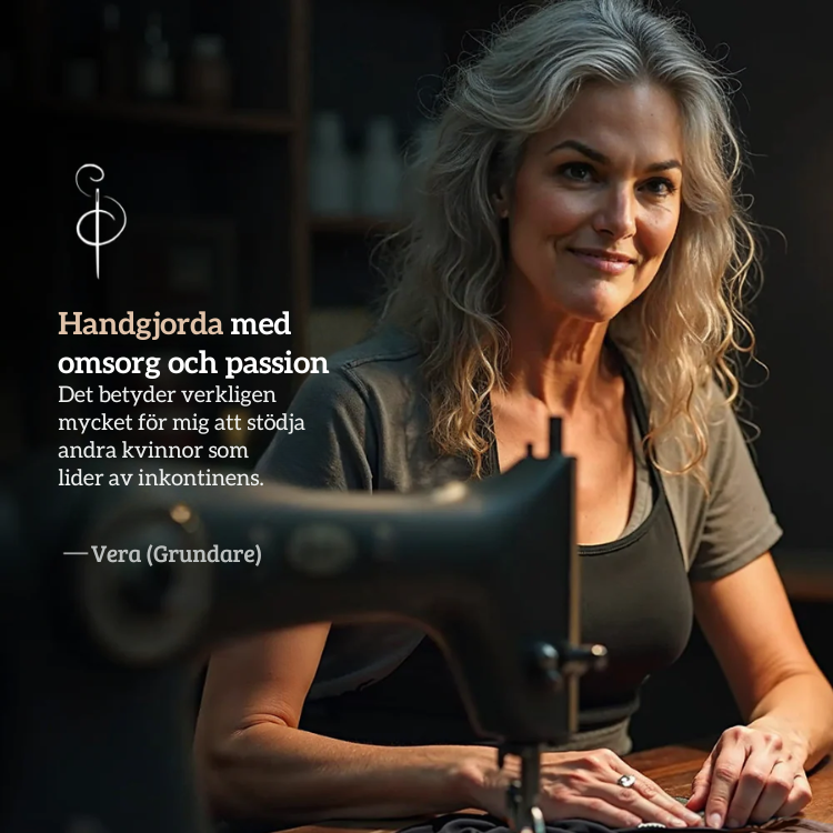 Vera's Signatur Vattentäta Underkläder (Midnattssvart)