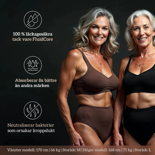 Vera's Signatur Tätningssäkra Underkläder (Gyllene Sand)